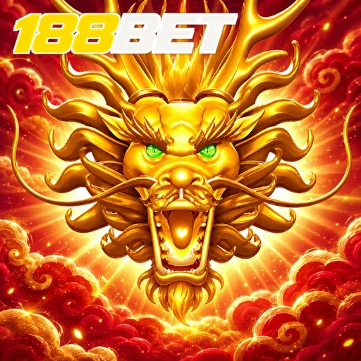 188BET — ilustração de um dragão dourado