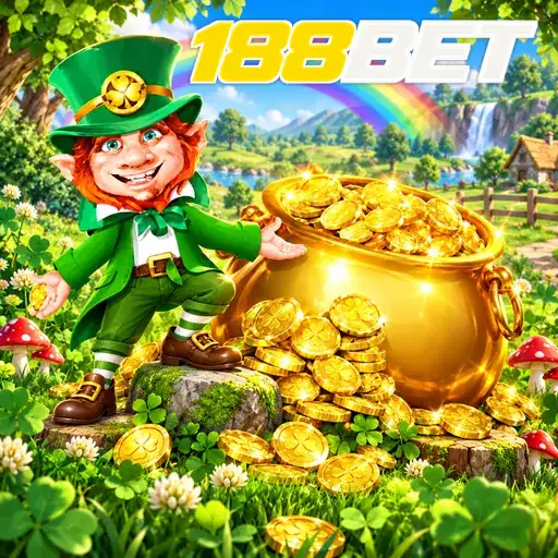 188BET — ilustração de um duende com moedas de ouro