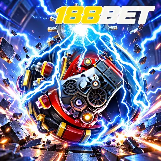 188BET — ilustração de um núcleo de energia azul