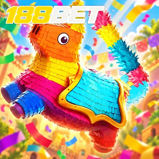 188BET — ilustração de uma piñata colorida